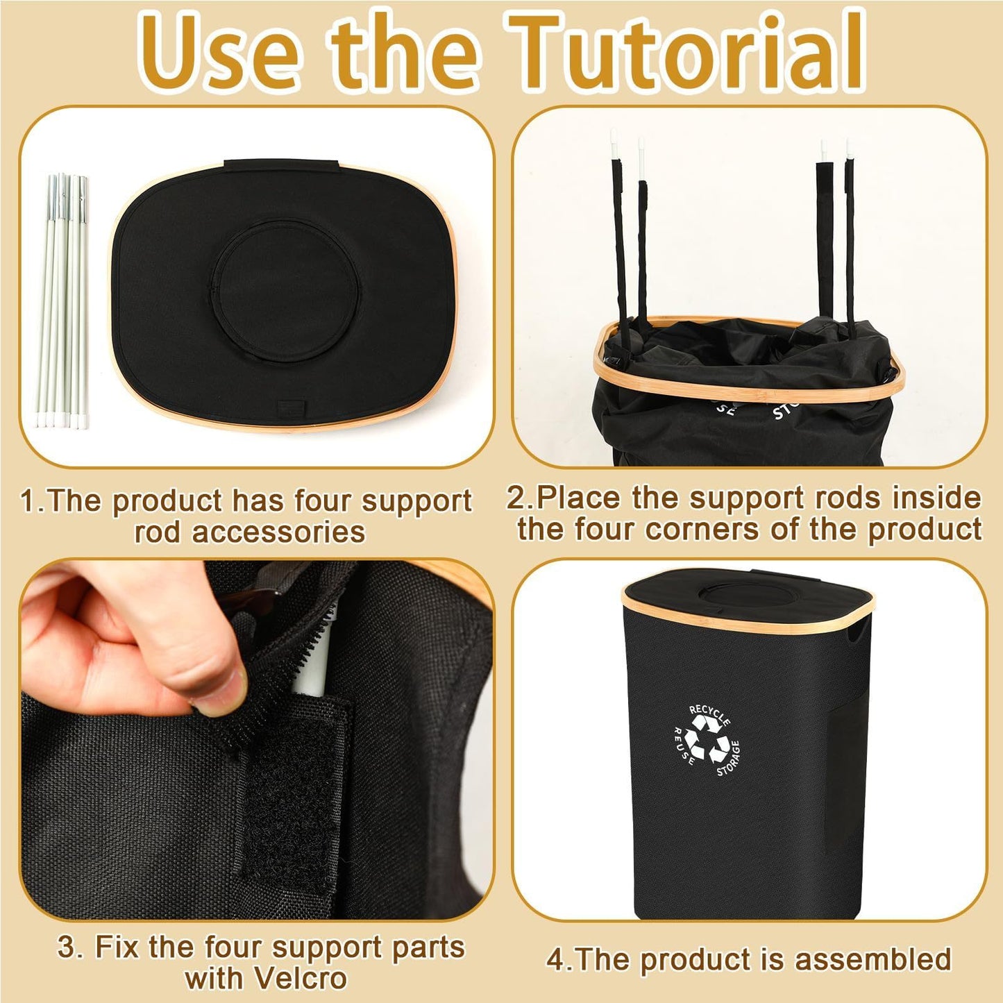 Contenedor para botellas con tapa, contenedor para reciclaje de botellas, gran capacidad, para cocina, 442-6786-MG